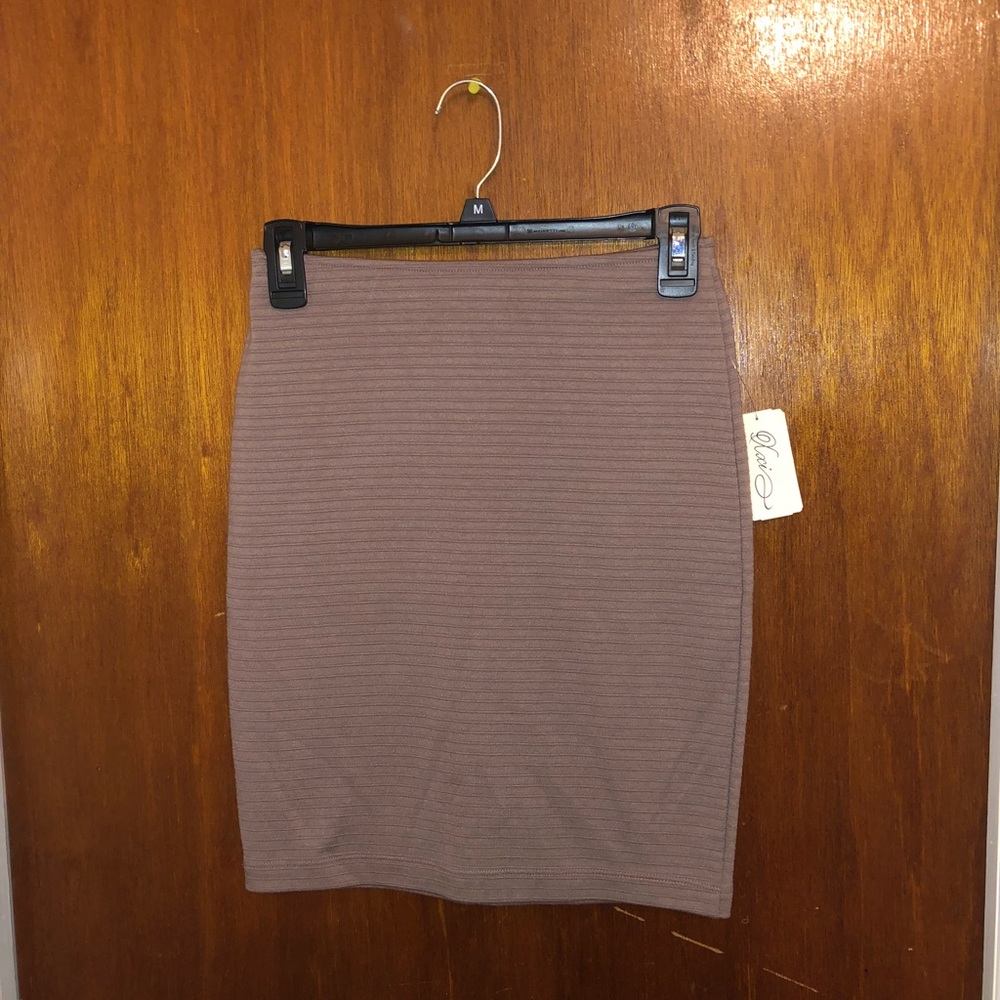 Tan skirt